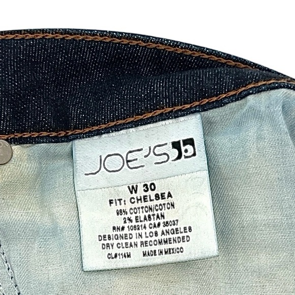 Joe’s Chelsea Fit Ryder Dark Wash Low Rise Skinny Jeans Womens Size 30 EUC! - Picture 13 of 14
